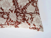 Florence Block Print Pillow Cover - Rohiyaan